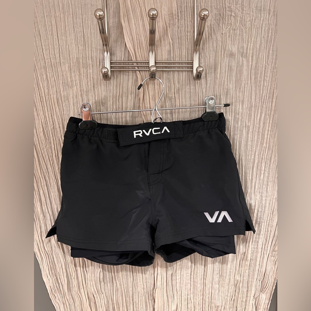 RVCA 2-in-1 Black Shorts